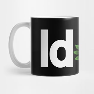 Ideal typography design Mug